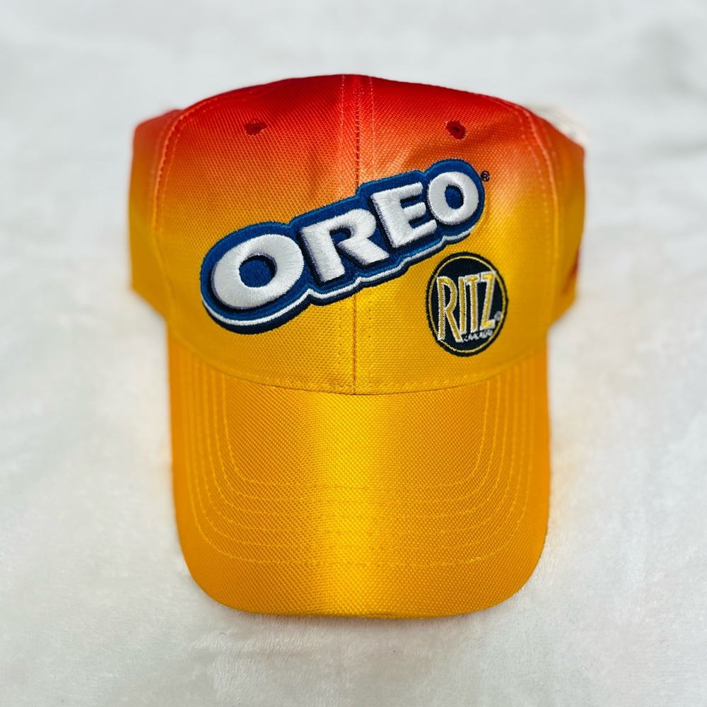 Dale Earnhardt Jr #8 Oreo/Ritz Logos SnapBack Cap EUC
